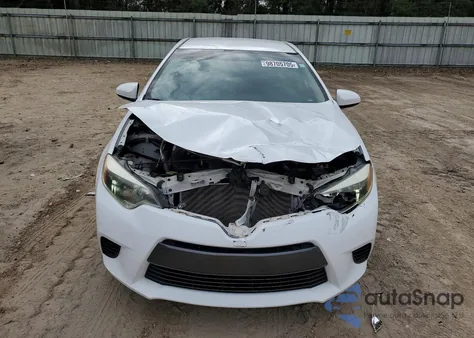 2015 Toyota Corolla L from USA, damaged, VIN 2T1BURHE5FC476910